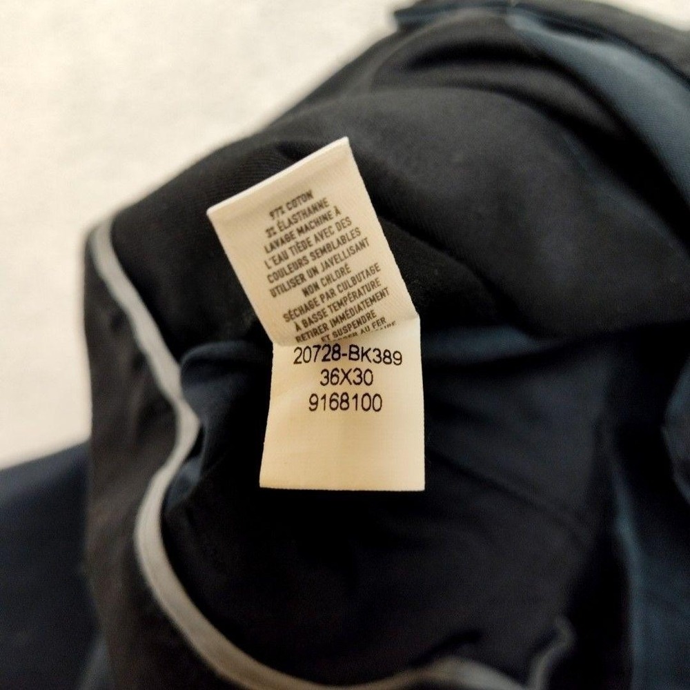 Bonobos Pants Mens 36x30 Black Chino Slim Stretch Tuesday Workday Warrior Work - Picture 10 of 14